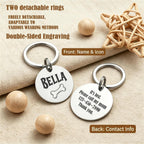 Personalized Stainless Steel Dog Tag, Laser Engraved Pet ID