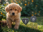 Engraved Pet Memorial Stone: Personalized Dog Cat Garden Marker