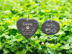 Engraved Pet Memorial Stone: Personalized Dog Cat Garden Marker