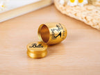 Personalized Mini Cremation Urn: Engraved Stainless Steel Ashes Keepsake