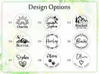 Personalized Silent Silicone Dog Tag: Engraved Pet ID, Custom Text