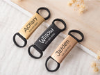 Silent Slide-On Pet ID Tag, Personalized Stainless Steel Dog Cat Collar Tag