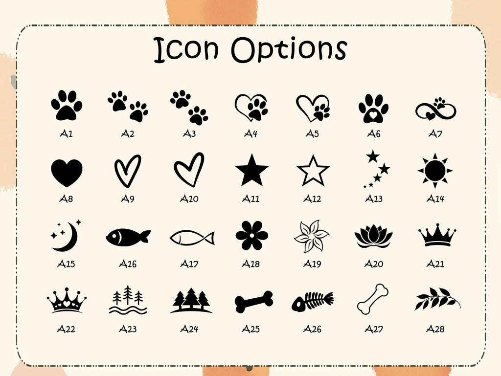 Silent Slide-On Pet ID Tag, Personalized Stainless Steel Dog Cat Collar Tag