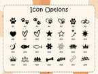 Silent Slide-On Pet ID Tag, Personalized Stainless Steel Dog Cat Collar Tag