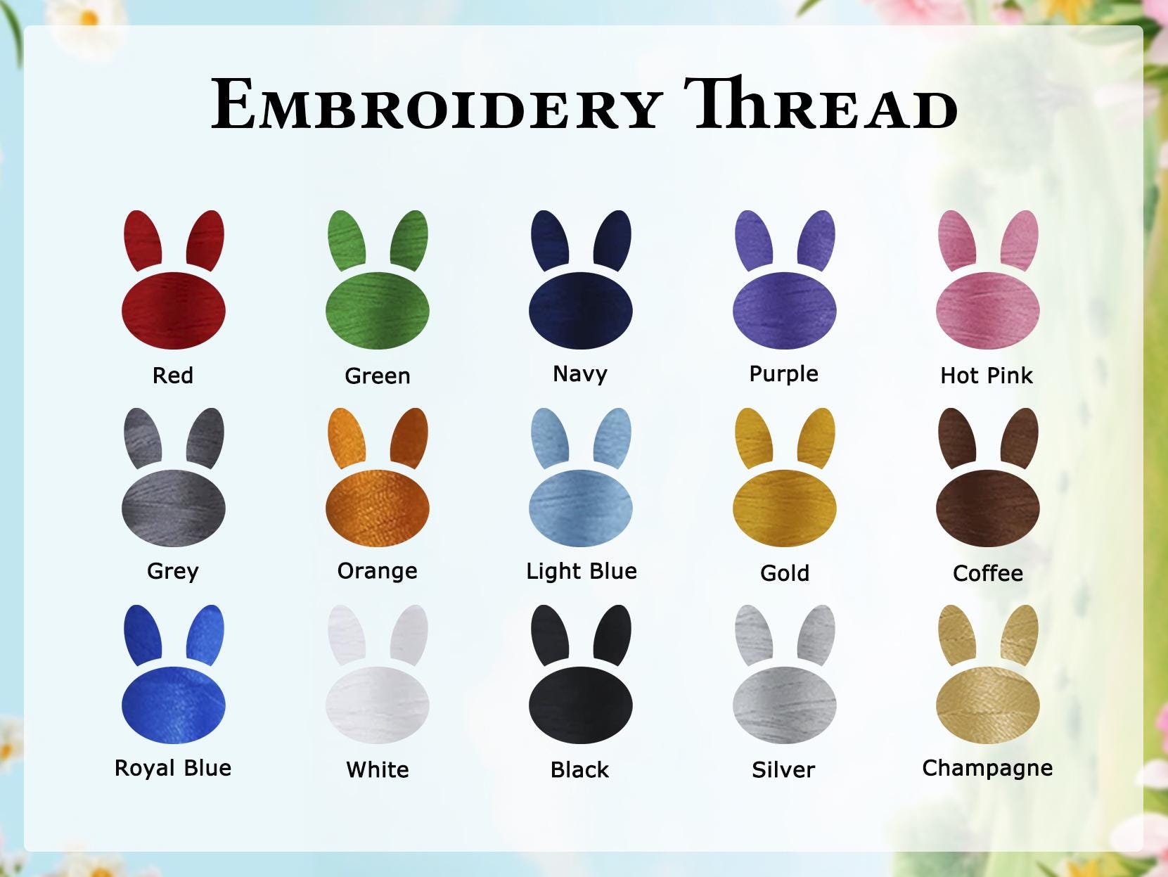 Personalized Embroidered Seersucker Easter Basket with Bunny Ears