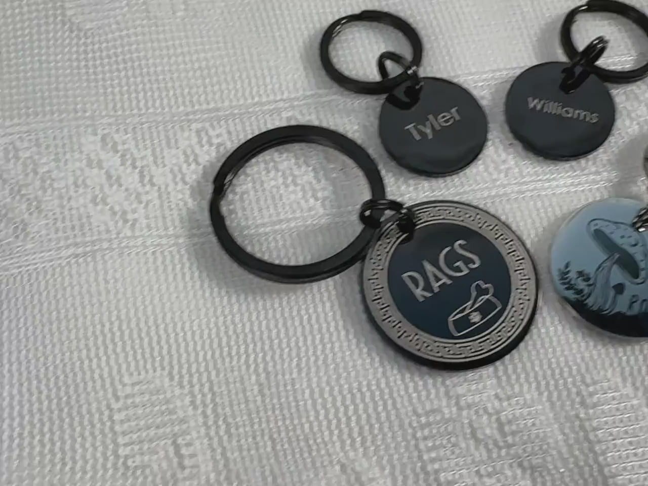 Personalized Stainless Steel Dog Tag, Laser Engraved Pet ID