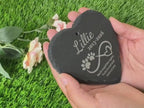 Engraved Pet Memorial Stone: Personalized Dog Cat Garden Marker